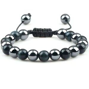Magnetic Bracelet,Magnetic and Gemstone Bracelet,8mm Beads